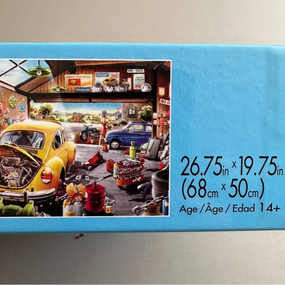 BUFFALO 1000pc Cartoon World Sam’s Garage puzzle